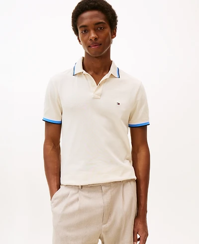 Tommy Hilfiger Men's Slim-Fit Tipped Polo Shirt