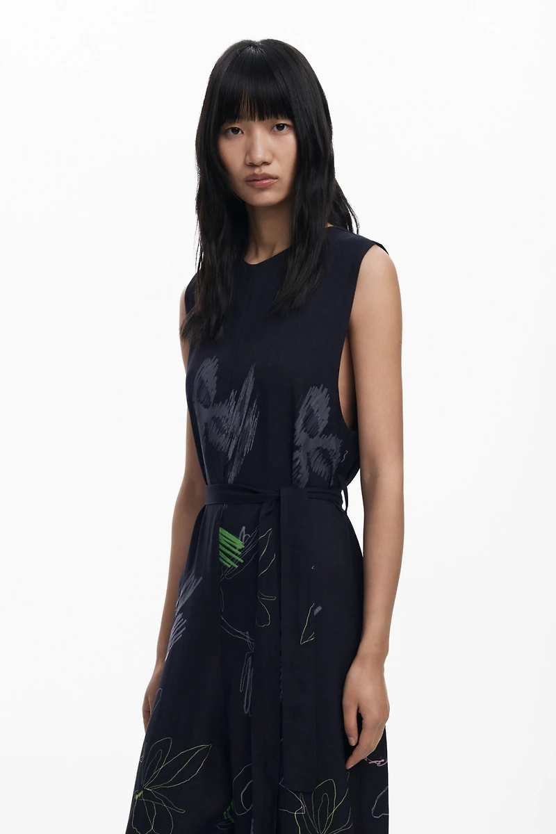 Desigual Women's Floral palazzo jumpsuit