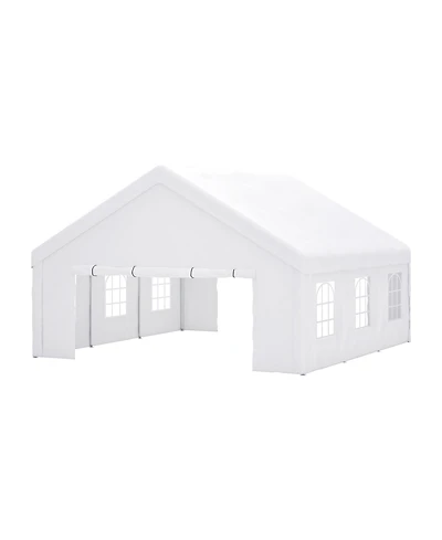 Mondawe 20x20FT Heavy Duty Party Tent - Waterproof Wedding Canopy with Removable Walls