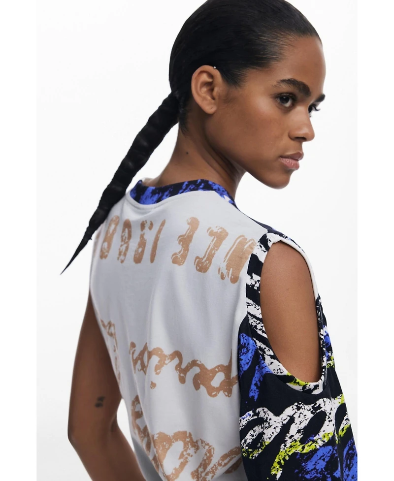 Desigual Women's Asymmetric dress