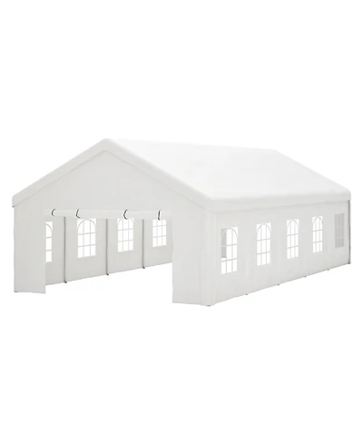 Mondawe 16x32FT Heavy Duty Party Tent - Commercial Outdoor Event Shelter
