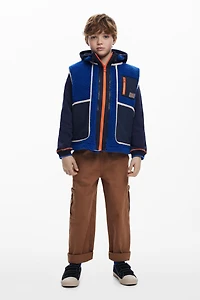Desigual Boys Boys's Detachable shearling jacket
