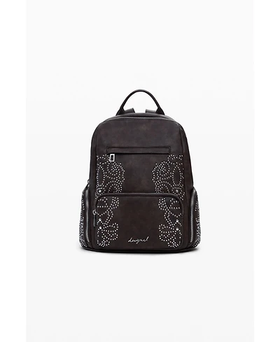 Desigual Women's Small backpack with studded pockets