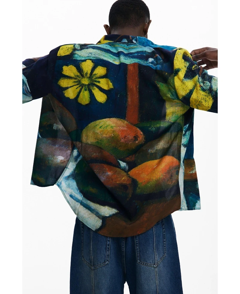 Desigual Men's Long-sleeve shirt bodegon