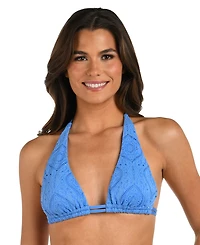 La Blanca Women's Mantra Halter Bikini Top