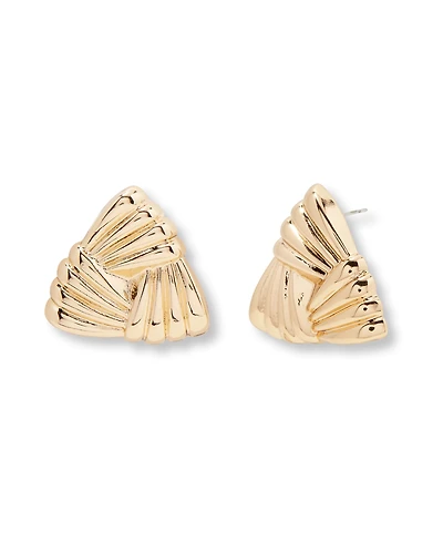 brook & york Gold Plated Serena Stud Earrings