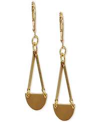 Minu Jewels Gold-Tone Open Drop Earrings