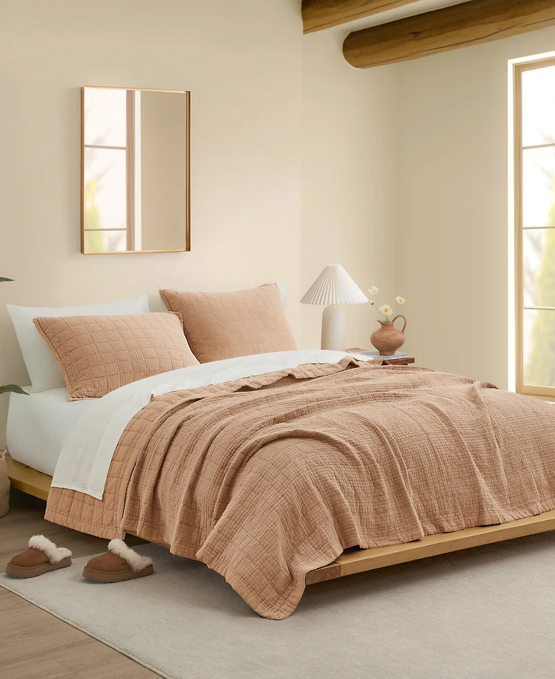 Closeout! Ugg Campo Cotton 3-Pc. Quilt Set, Full/Queen