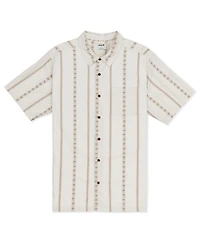 Hurley Men's Jacquard Rincon Short Sleeve Shirt