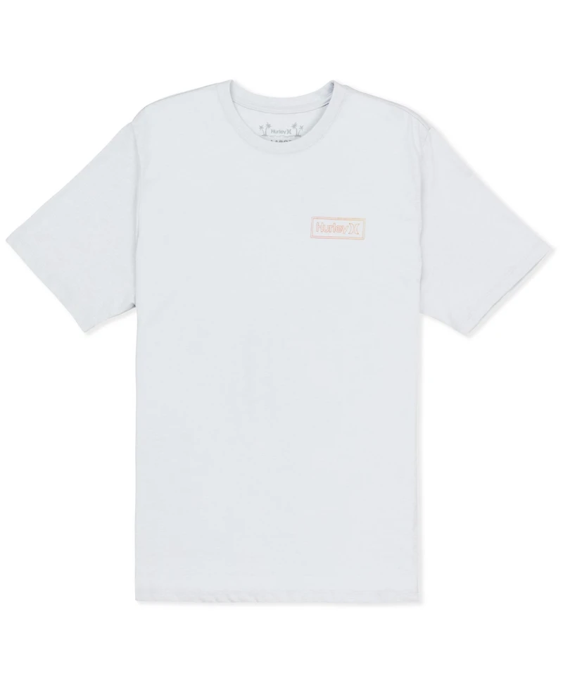 Hurley Men's Outline Slub Short Sleeve T-Shirt
