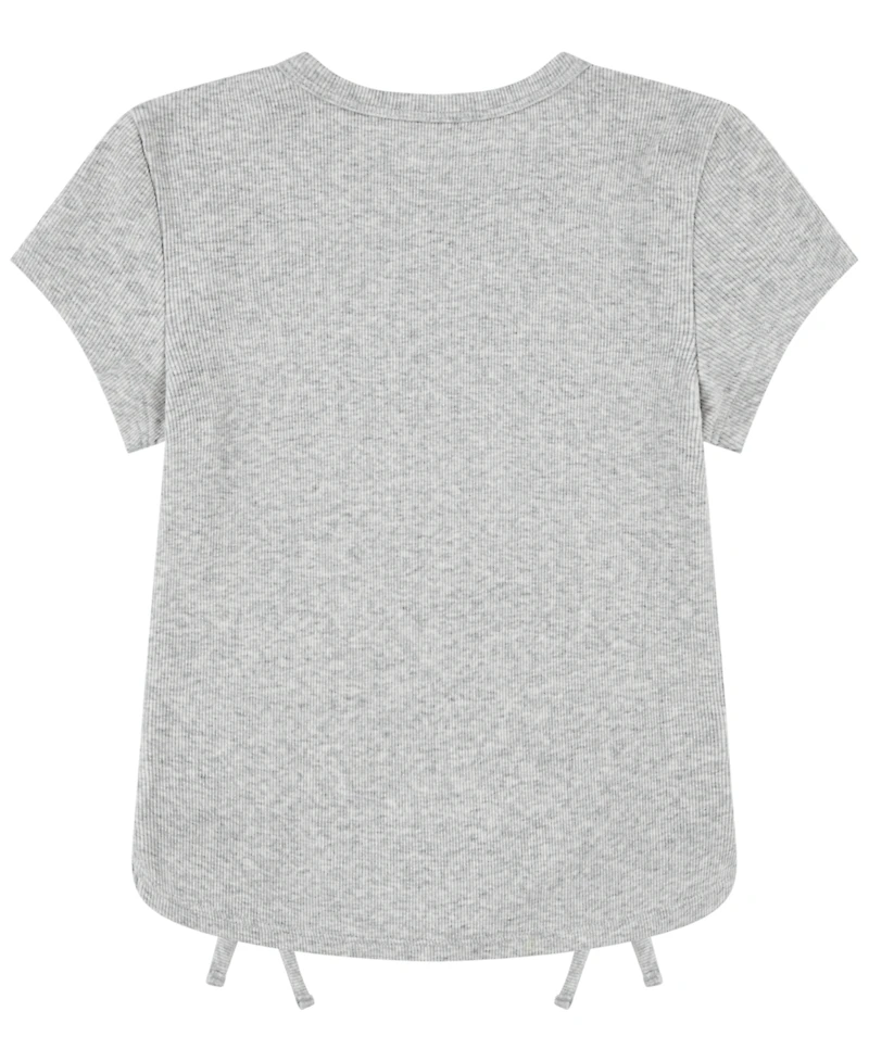 abercrombie kids Girls Ruched Side Bow T-Shirt