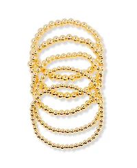 brook & york Gold Plated Makenna Xl Bracelet Set