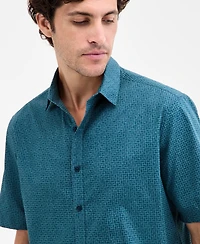 Alfani Men's Basketweave Shirt, Macy's Exclusive