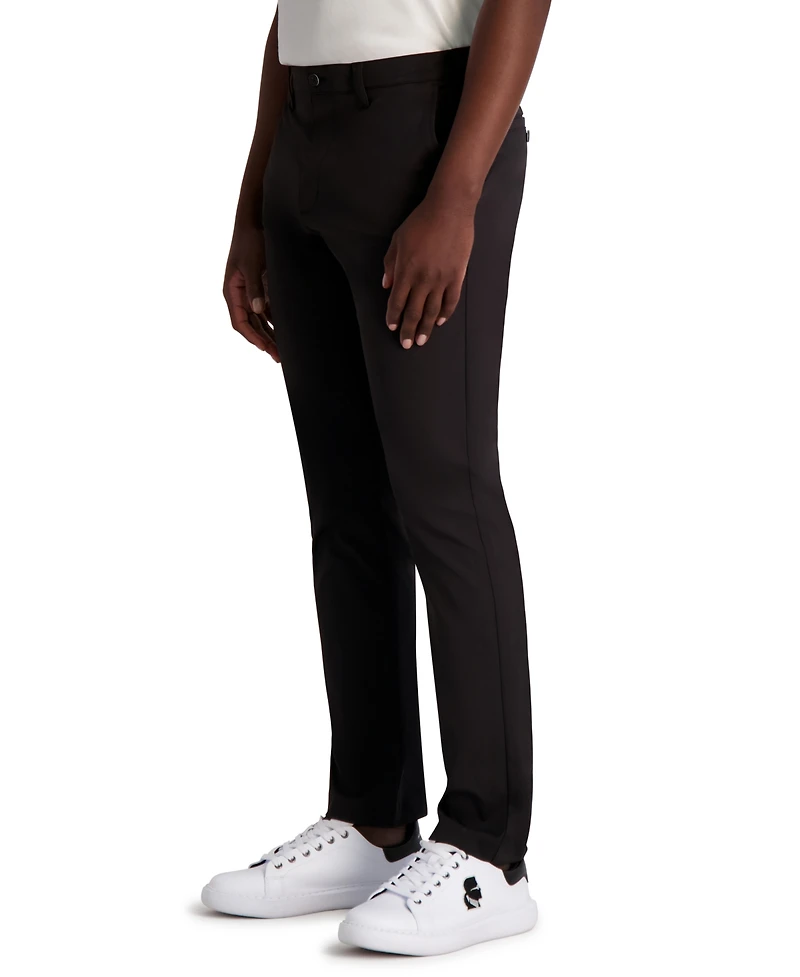 Karl Lagerfeld Paris Men's Jordan Straight Fit Performance Pants