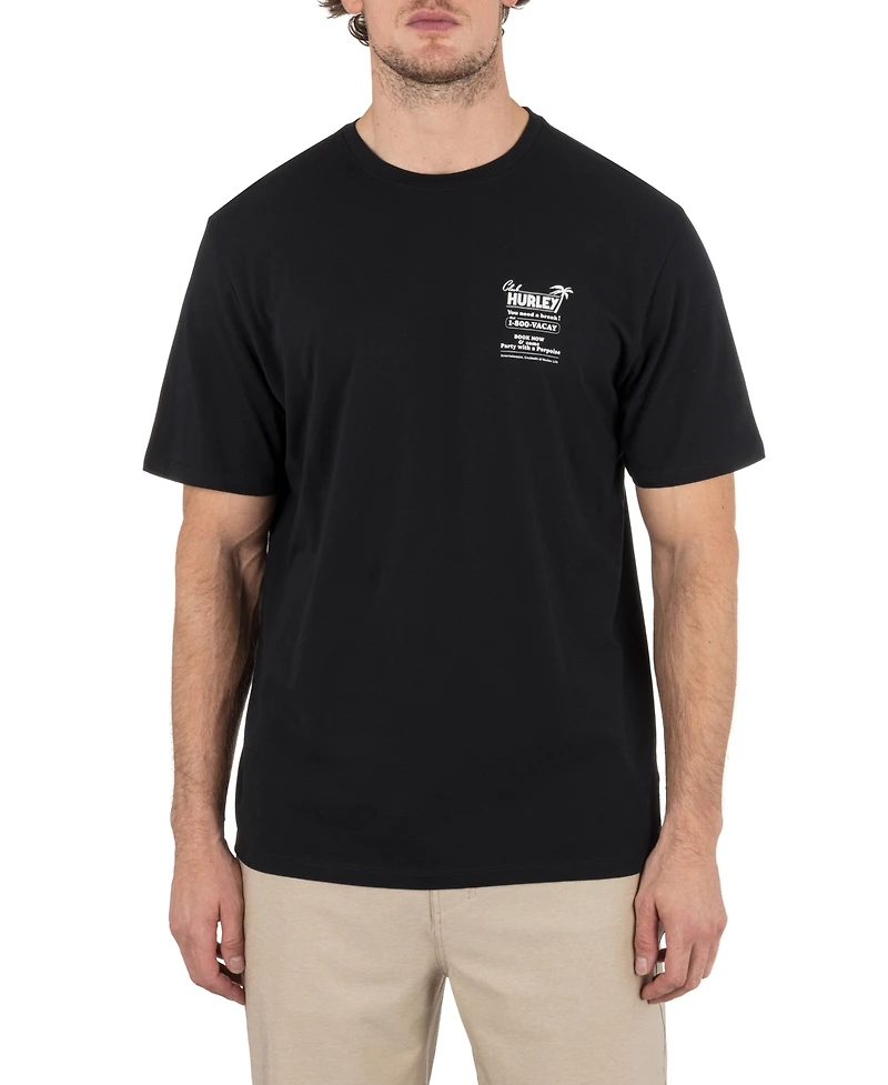 Hurley Men's Porpoise Short Sleeve T-Shirt