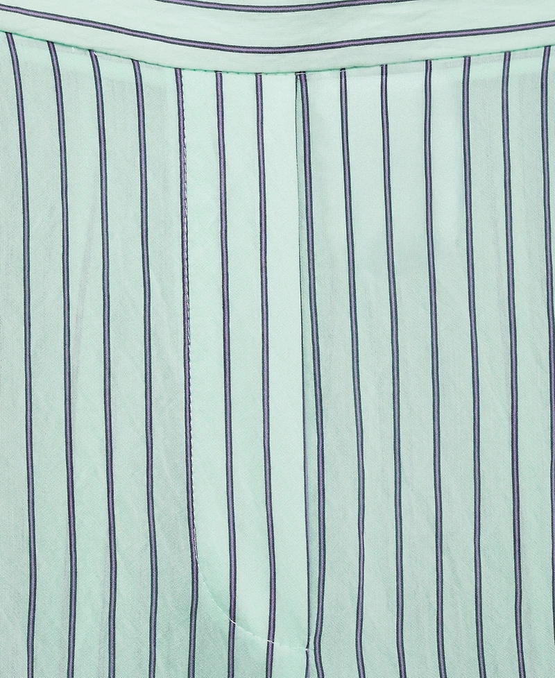 Mango Women's Low-Rise Striped Pants