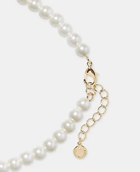 Crystal & Imitation Pearl Statement Pendant Necklace, 16" + 2" extender