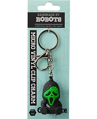 Handmade by Robots - Ghost Face #006 (1.75" Micro Charm) (Fluorescent Green)