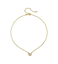 Renewed Hope Pearl Butterfly Necklace