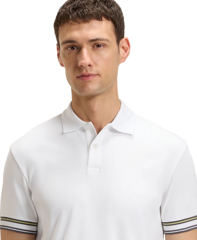 Boss by Hugo Men's Cotton Slim-Fit Polo Shirt