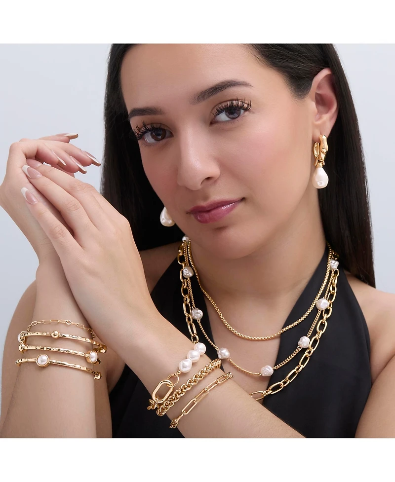 Bcbg Set of 3 Chain Link Bracelets