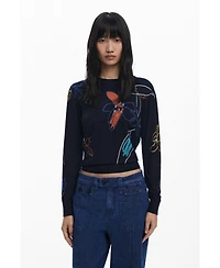 Desigual Women's Jogger jeans with cuffs