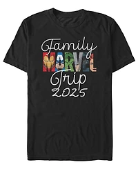 Marvel Avengers Men's Family Trip Short Sleeve T-Shirt