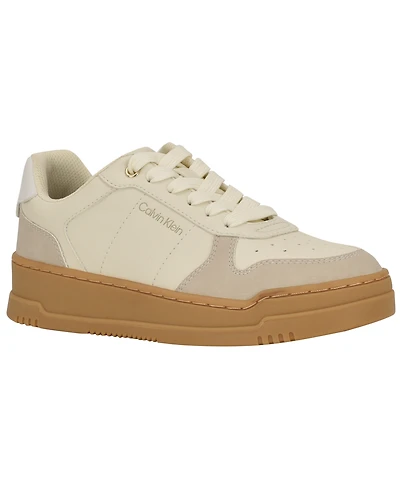 Calvin Klein Women's Prizin Round Toe Sneakers