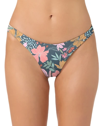O'Neill Juniors' Mila Floral-Print Hermosa Bikini Bottoms