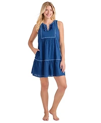 Tommy Bahama Women's Cotton Cover-Up Dress