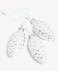 Holiday Lane Nordic Wonderland Pinecone Cluster Ornament, Macy's Exclusive
