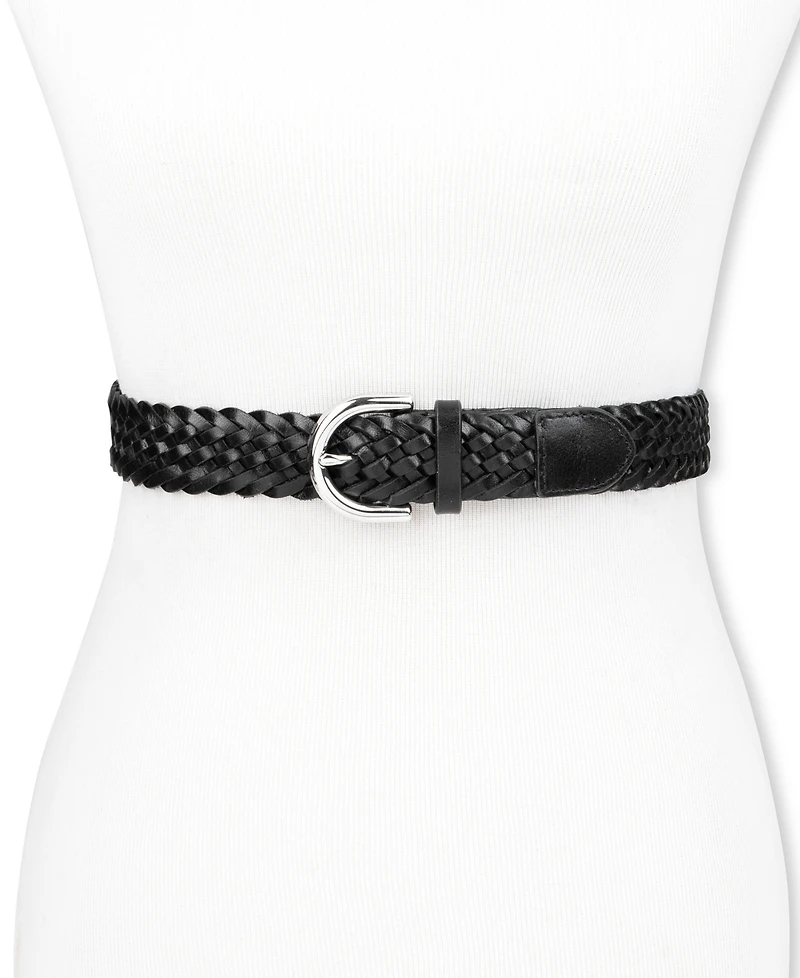 Cole Haan Women's Fully Adjustable Braided Leather Belt