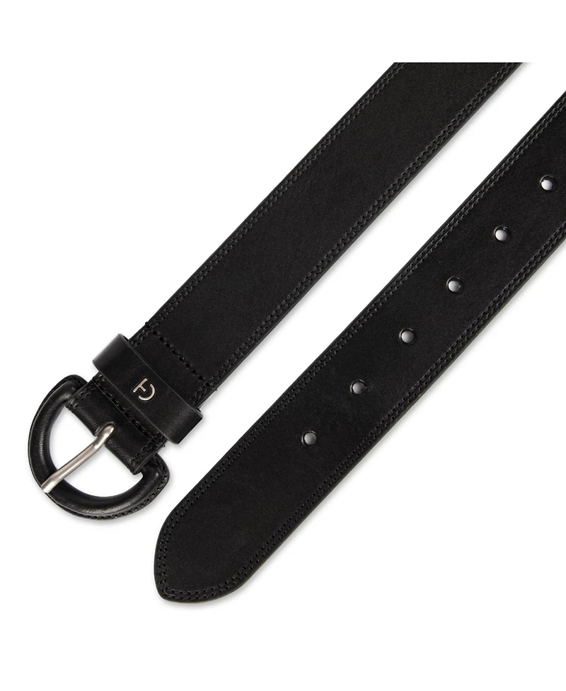 Cole Haan Women's Casual Leather Covered Buckle Belt