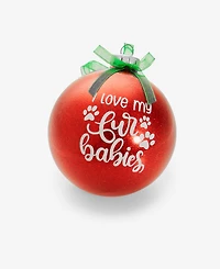 Holiday Lane Pets Red Ball Ornament, Macy's Exclusive