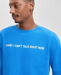 Mode of One Men's Cotton Sorry Graphic Sweatshirt, Macy's Exclusive