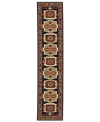 Oriental Weavers Lilihan 090B6 2'6"x12' Runner Area Rug