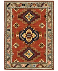 Oriental Weavers Lilihan 5504P 7'10"x10'10" Area Rug
