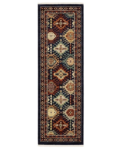 Oriental Weavers Lilihan 3B 2'x6' Runner Area Rug