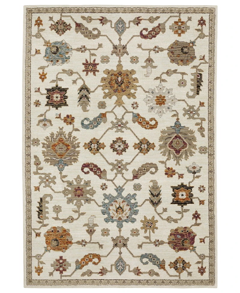 Oriental Weavers Andorra 2419B 5'3"x7'3" Area Rug