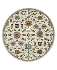 Oriental Weavers Andorra 2419B 7'10"x7'10" Round Area Rug