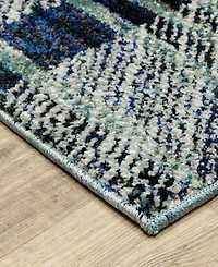 Oriental Weavers Atlas 752B0 2'6"x12' Runner Area Rug