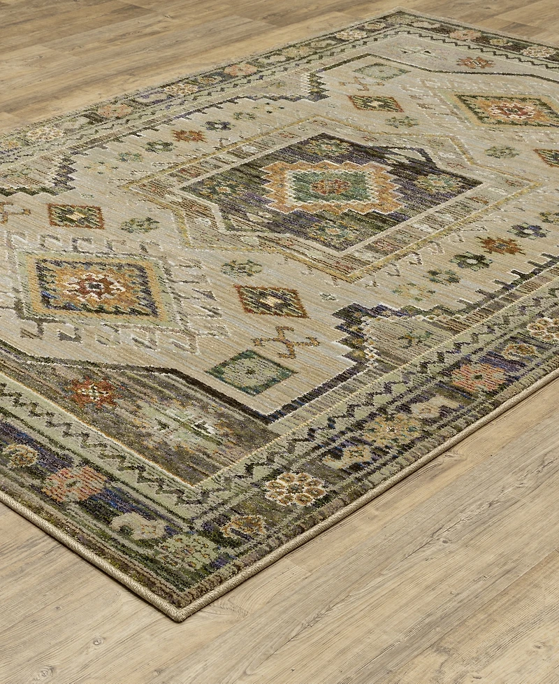 Oriental Weavers Andorra 2442D 1'10"x3'2" Area Rug