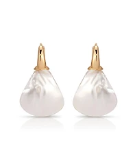 Ettika Sun-Kissed Mother of Pearl Drop Earrings