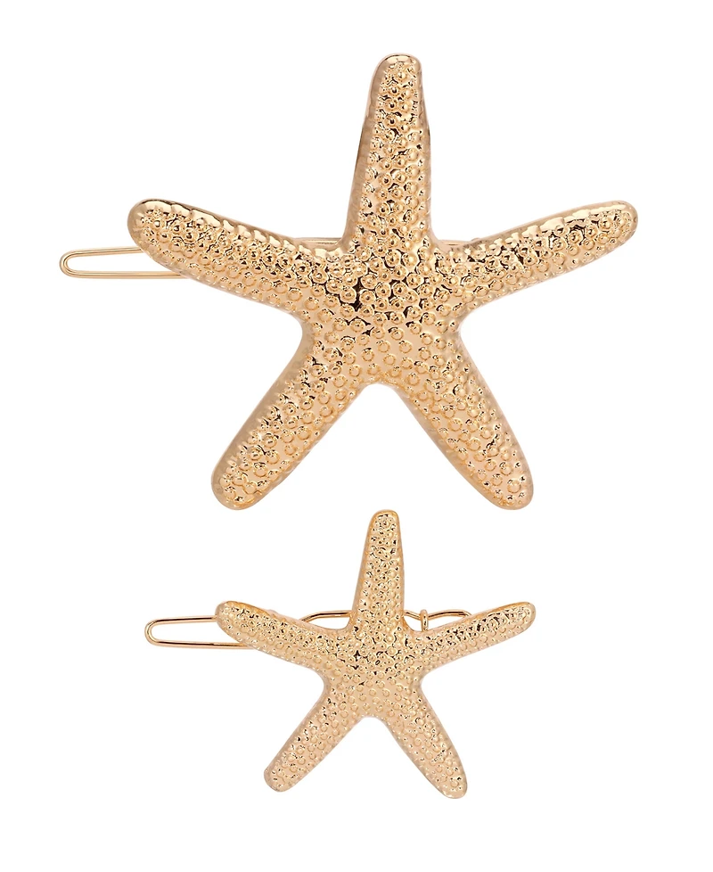 Ettika Starfish Barrette Set