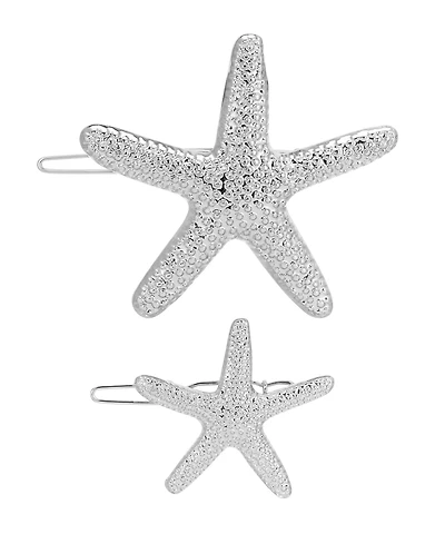 Ettika Starfish Barrette Set