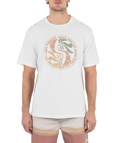 Hurley Men's Yin Yang Palms Short Sleeve T-Shirt