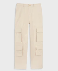 Mode of One Men's Relaxed Canvas Cargo Pants, Macy's Exclusive