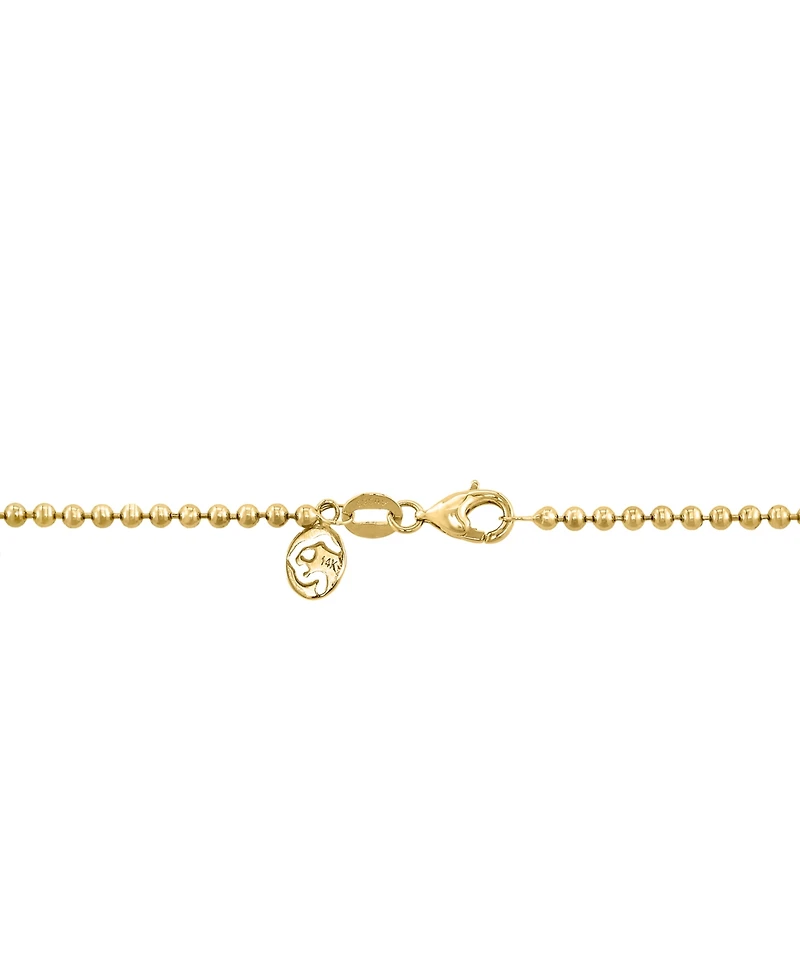 Effy Lab Grown Diamond 18" Statement Necklace (2-1/6 ct. t.w.) in 14k Yellow Gold