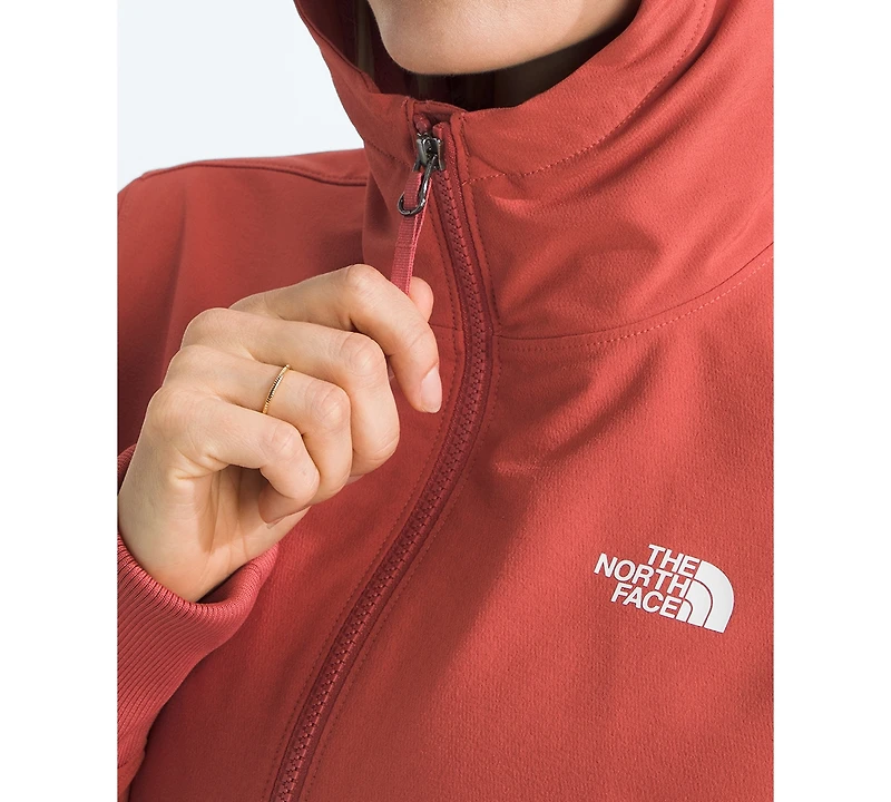 The North Face Women's Shelbe Raschel Zip-Front Fleece-Lined Hoodie Jacket