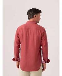 Koy Clothing Men's Brushed Cotton Long Sleeve Shirt